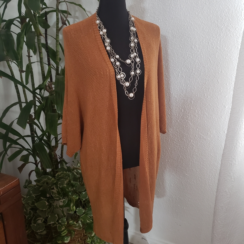 Forever 21 Women's Cardigan - Brown Size S